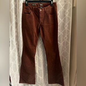 Brown corduroy pants